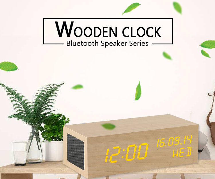 bluetooth speaker and alarm clock