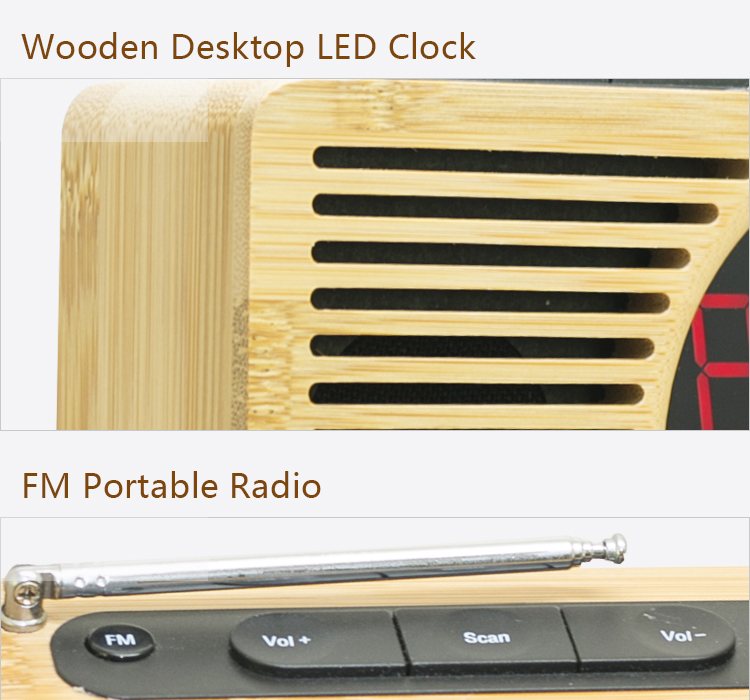 portable clock radio