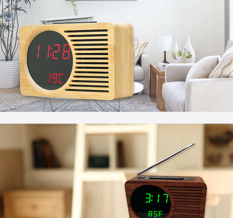 table clock radio