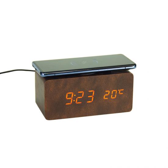 phone wireless charger table alarm clock