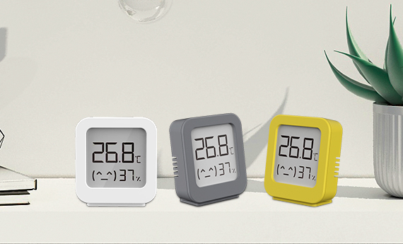 デジタル温度計と湿度計
