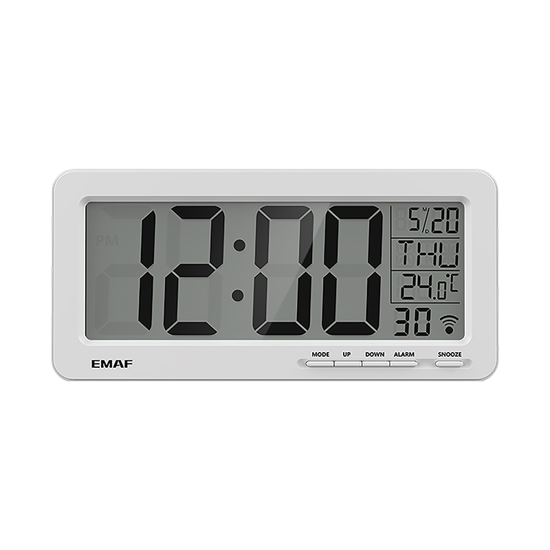 2020年までの新設計液晶デジタル時計表デスクトップアラームクロック