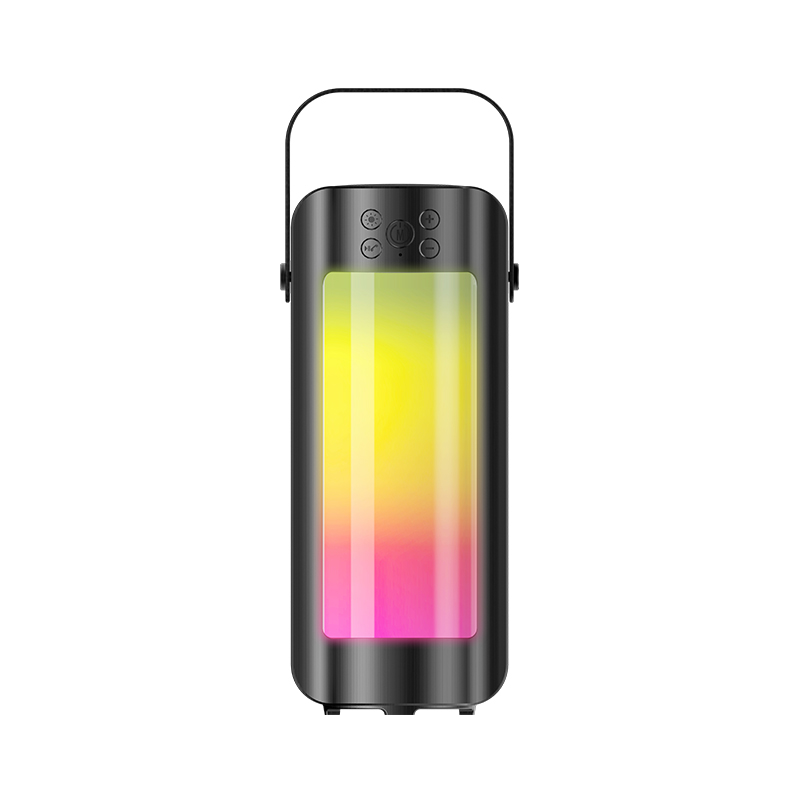 屋外BluetoothスピーカーポータブルLEDランタンスピーカーFMラジオ付きガーデンキャンプパーティーギフト選択iphone / android